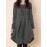 Women Solid Long Sleeve Crew Neck Casual Dress