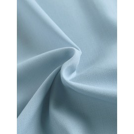 Women Floral Embroidered Crew Neck Casual Short Sleeve Dress